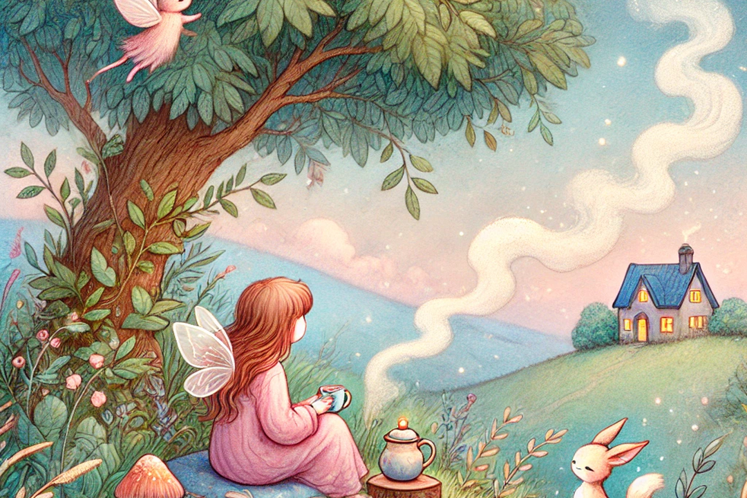 Me, but in a Studio Ghibli-like World